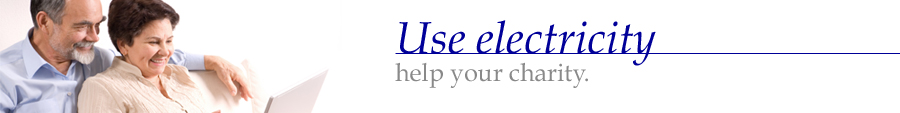 Help your charity by using electricity from Spark Energy and Advocate Energy Group